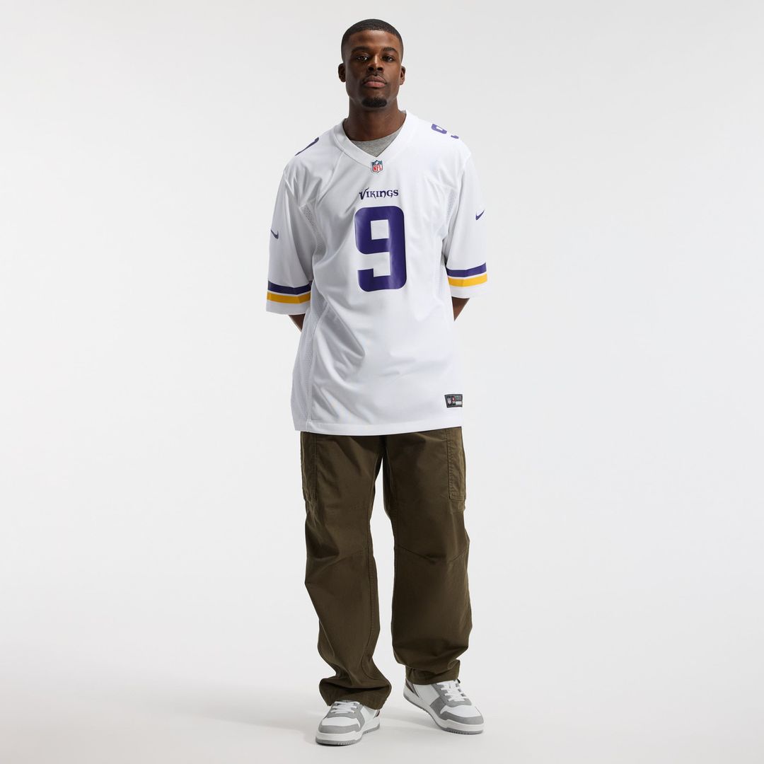 Minnesota Vikings J.J. McCarthy Nike White Game Jersey