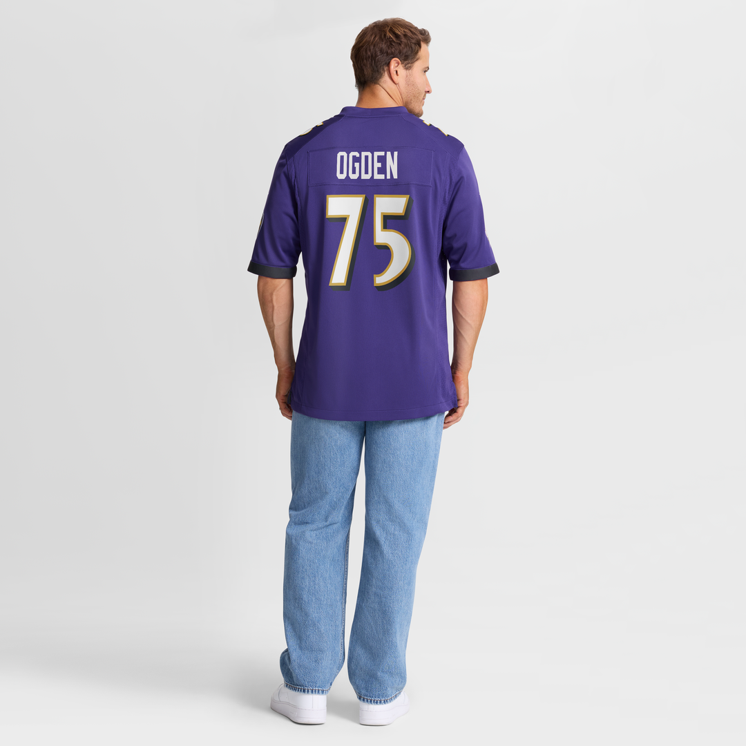 Baltimore Ravens Jonathan Ogden Nike Purple Game Retired Player Jersey