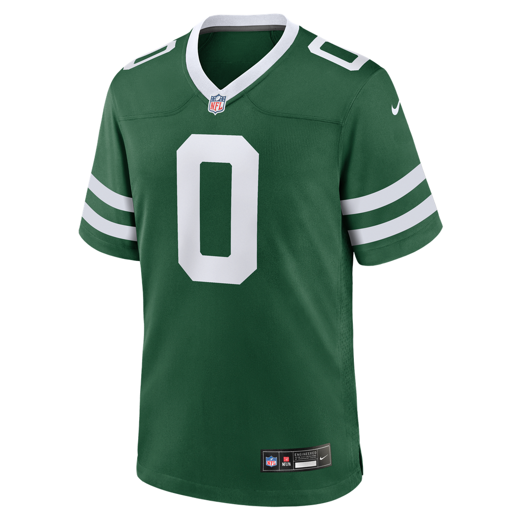 New York Jets Braelon Allen Nike Legacy Green Game Jersey