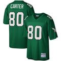 Philadelphia Eagles Cris Carter Mitchell & Ness Kelly Green Legacy Replica Jersey