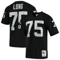 Las Vegas Raiders 1983 Howie Long Mitchell & Ness Black Authentic Throwback Retired Player Jersey