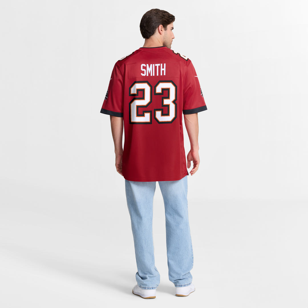 Tampa Bay Buccaneers Tykee Smith Nike Red Game Jersey