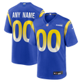 Los Angeles Rams Nike Royal Custom Game Jersey