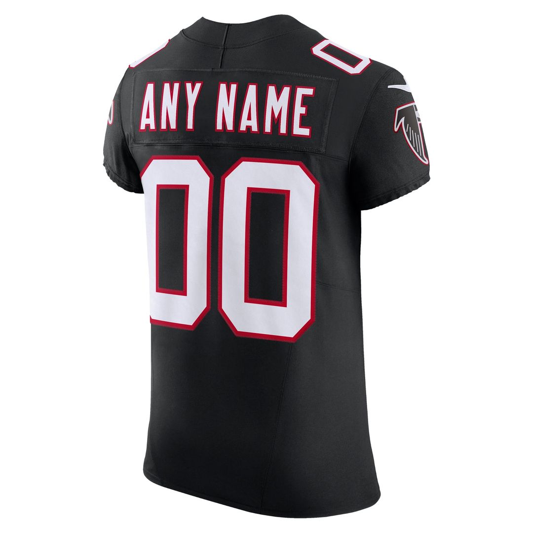 Atlanta Falcons Nike Black Vapor F.U.S.E. Elite Custom Jersey