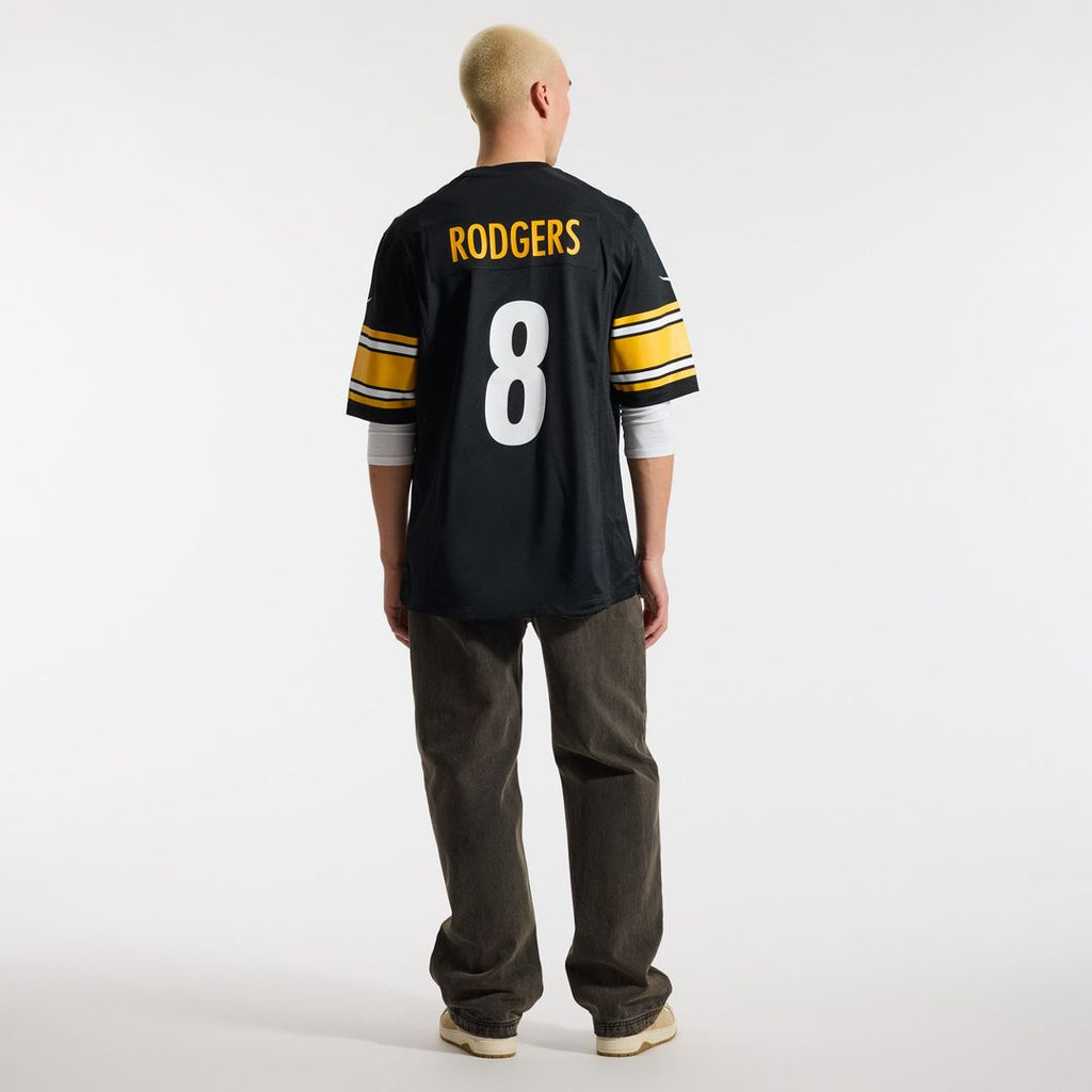 Pittsburgh Steelers Aaron Rodgers Nike White Game Jersey