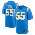Los Angeles Chargers Junior Seau Nike Powder Blue Game Retired Player Jersey