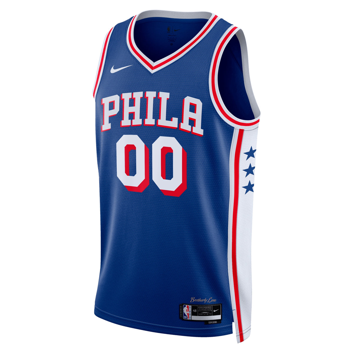 Philadelphia 76ers Nike Icon Swingman Jersey - Custom - Unisex