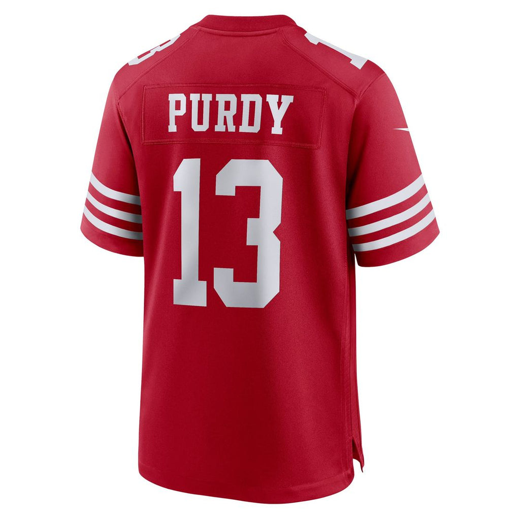 San Francisco 49ers Brock Purdy Nike White Game Player Jersey