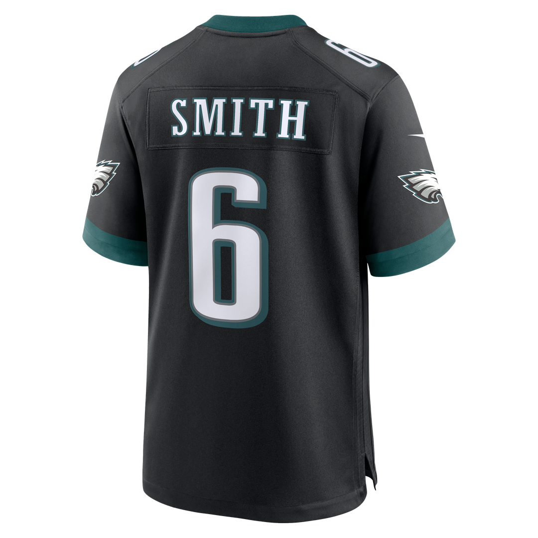 Philadelphia Eagles DeVonta Smith Nike Midnight Green Team Game Jersey