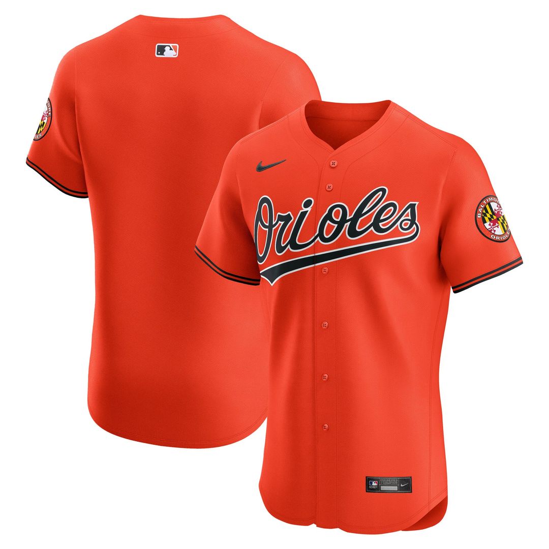Baltimore Orioles Nike Black Alternate Elite Jersey