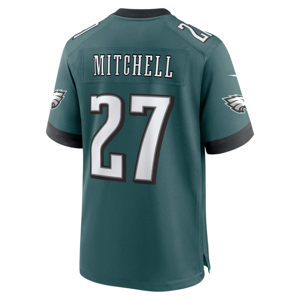 Philadelphia Eagles Quinyon Mitchell Nike Kelly Green Alternate Game Jersey