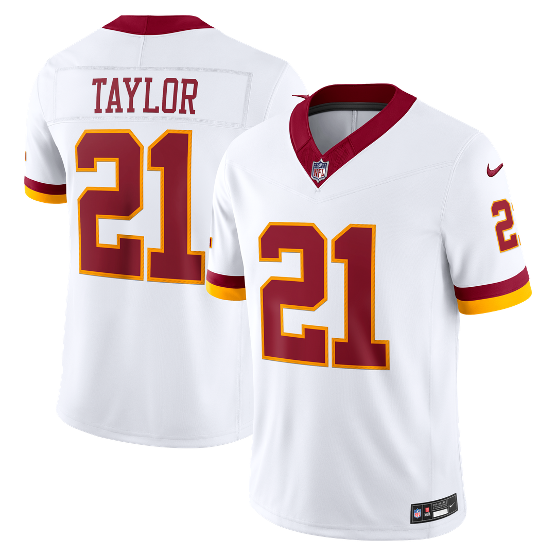 Washington Commanders Sean Taylor Nike White Vapor F.U.S.E. Stitched Retired Limited Jersey