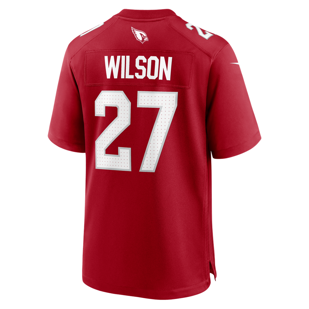 Arizona Cardinals Divaad Wilson Nike Cardinal Team Game Jersey