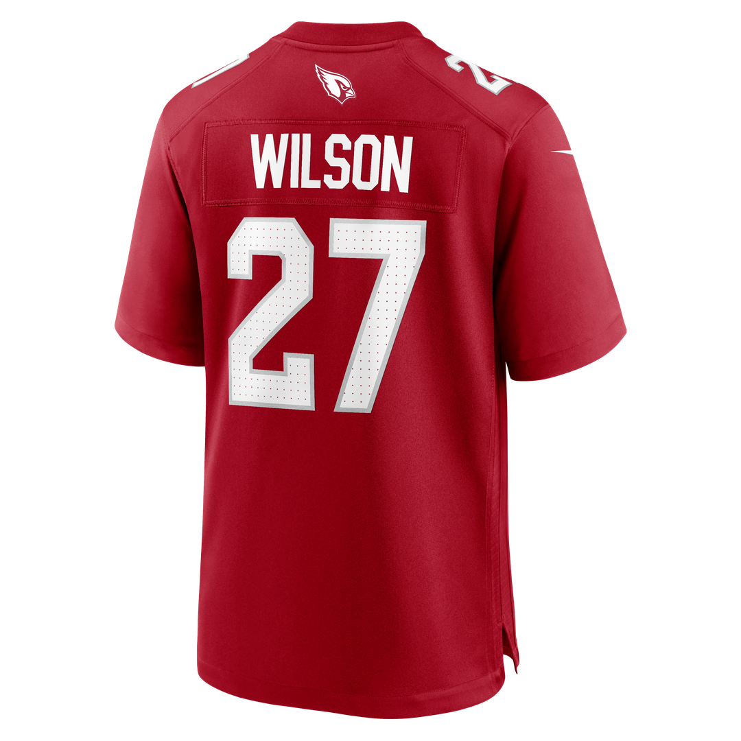 Arizona Cardinals Divaad Wilson Nike Cardinal Team Game Jersey