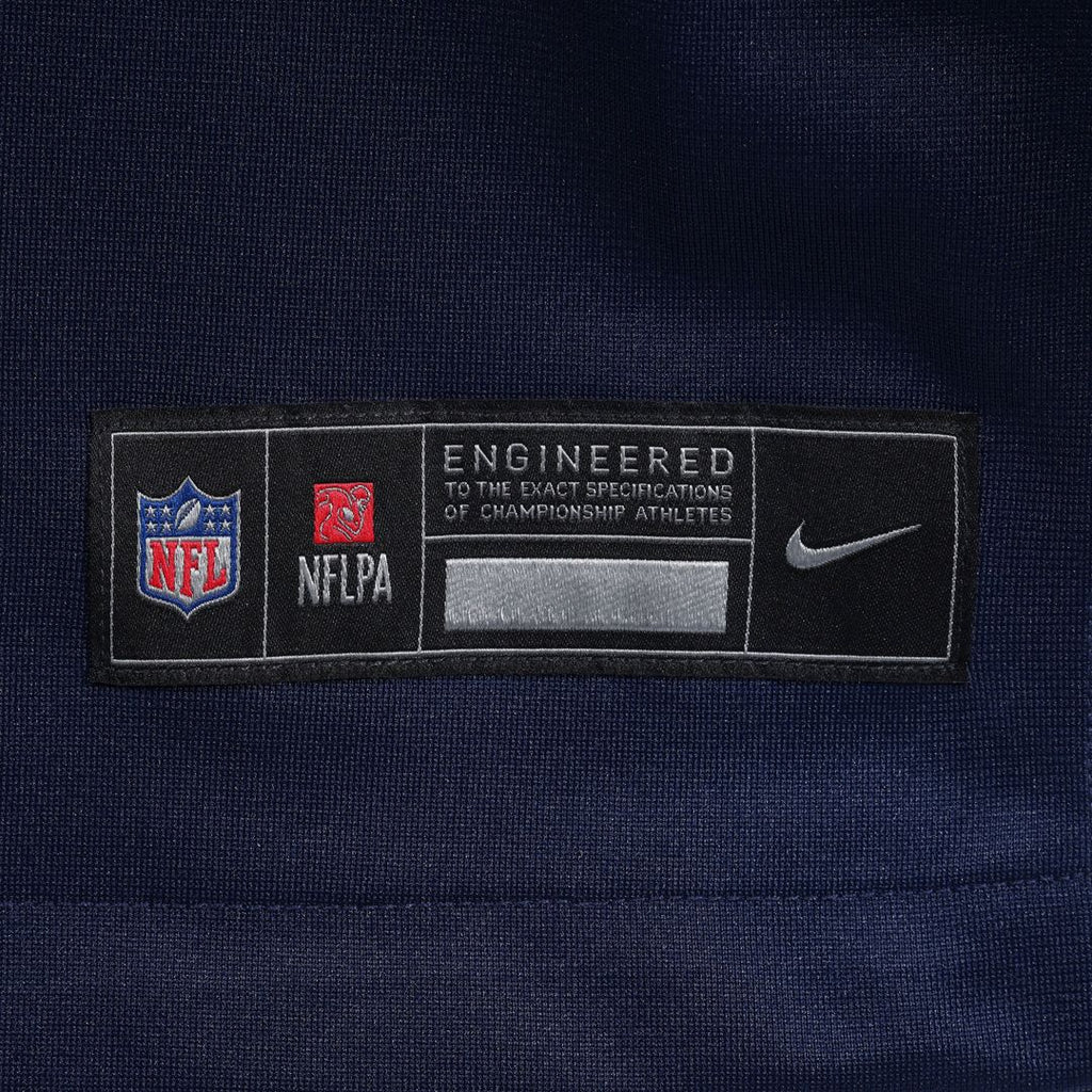 New England Patriots Caleb Lomu Nike Navy Team Game Jersey