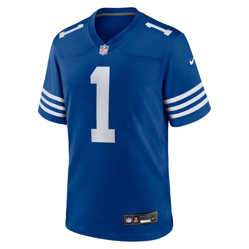 Indianapolis Colts Ahmad Sauce Gardner Nike Royal Alternate Game Jersey