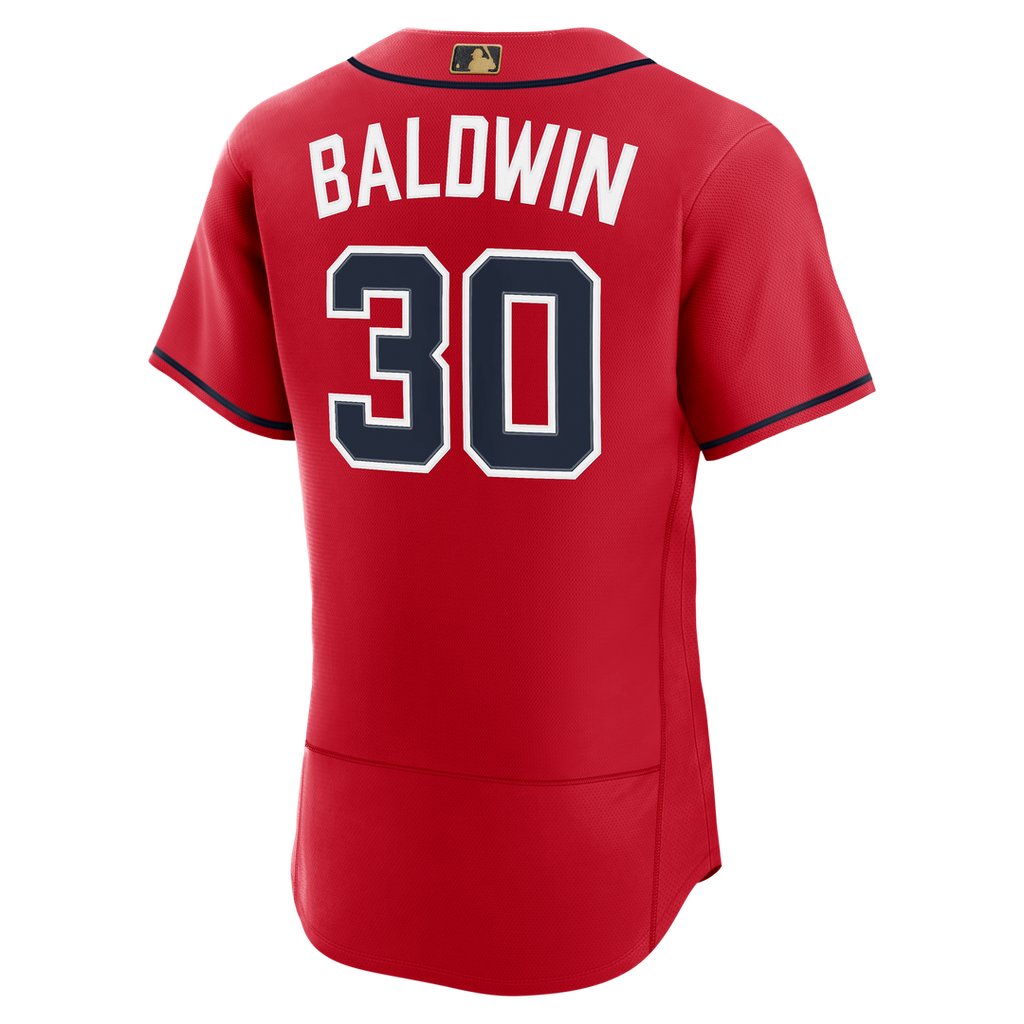Atlanta Braves Drake Baldwin Nike White MLB Awards Authentic Jersey