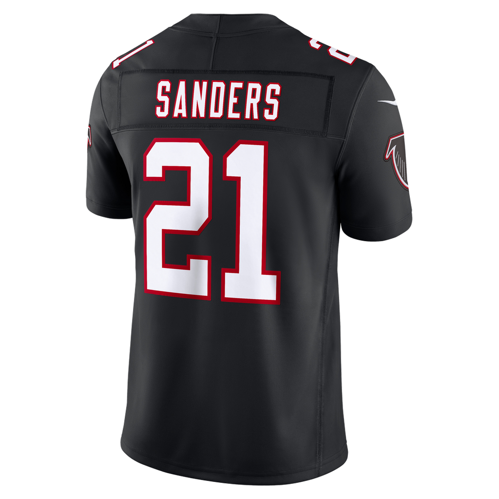 Atlanta Falcons Deion Sanders Nike Red Team Vapor F.U.S.E. Stitched Retired Limited Jersey