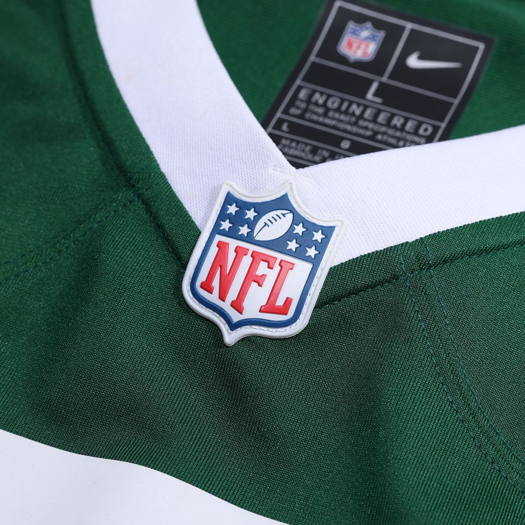 New York Jets Nike Legacy Green #1 Dad Game Jersey