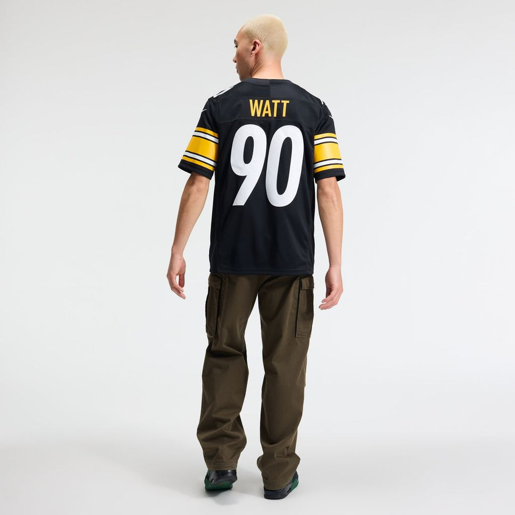Pittsburgh Steelers T.J. Watt Nike Gold Alternate Vapor F.U.S.E. Stitched Limited Jersey