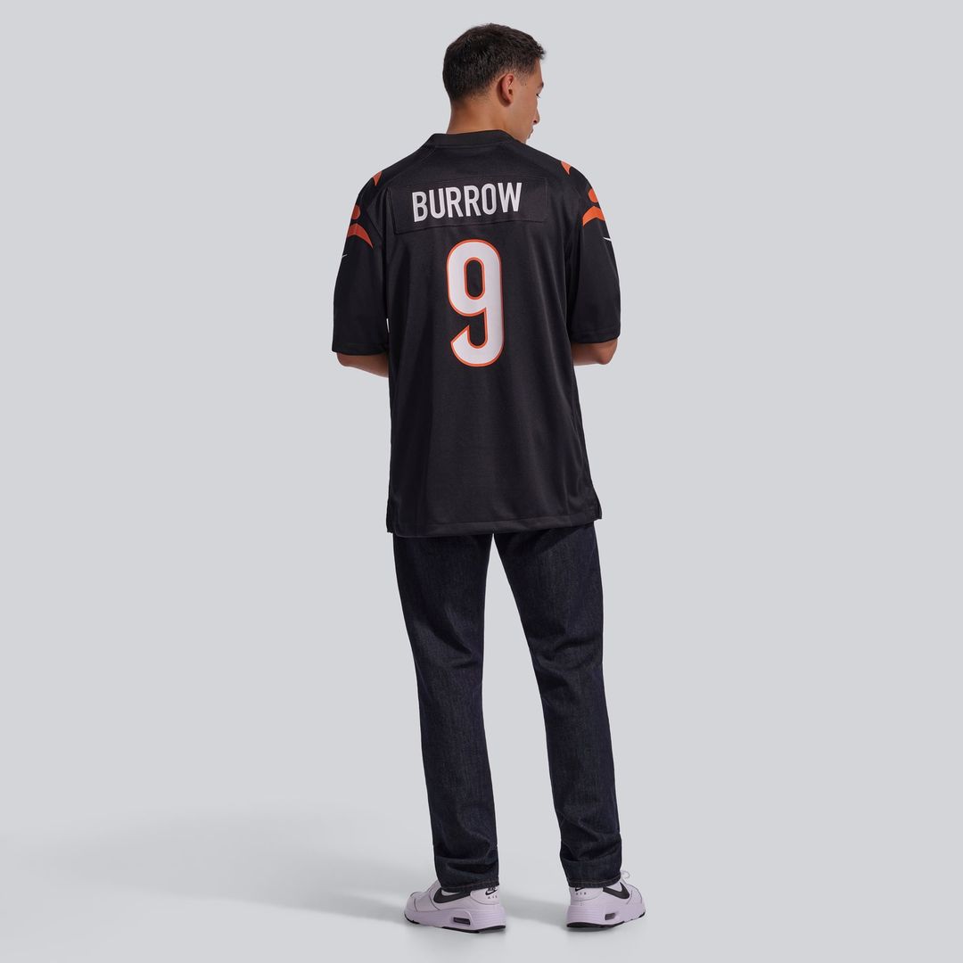 Cincinnati Bengals Joe Burrow Nike Orange Alternate Game Jersey