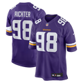 Minnesota Vikings Bo Richter Nike Purple Team Game Jersey