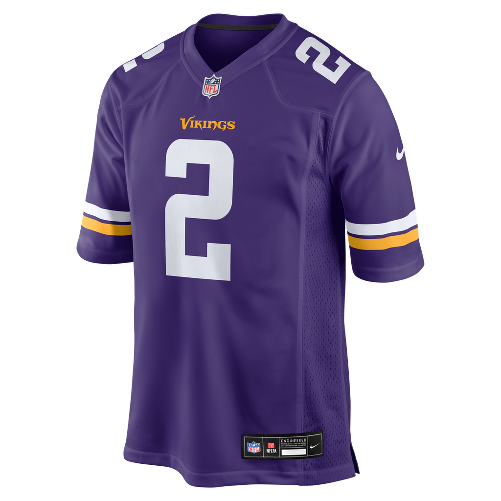 Minnesota Vikings Isaiah Rodgers Nike Purple Team Game Jersey