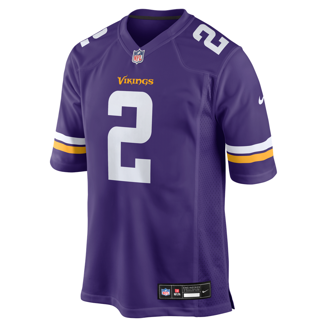 Minnesota Vikings Isaiah Rodgers Nike Purple Team Game Jersey