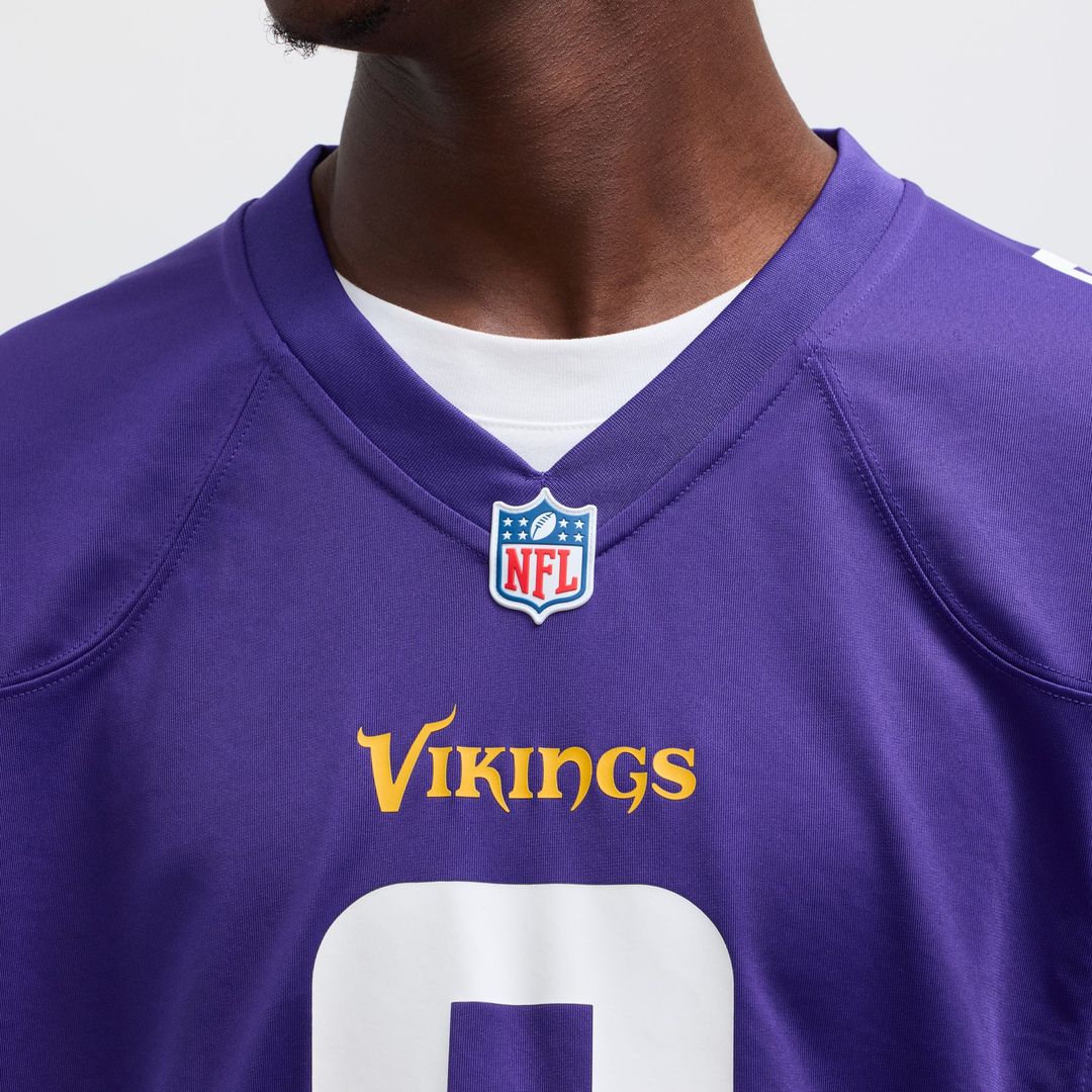 Minnesota Vikings J.J. McCarthy Nike Purple Player Game Jersey