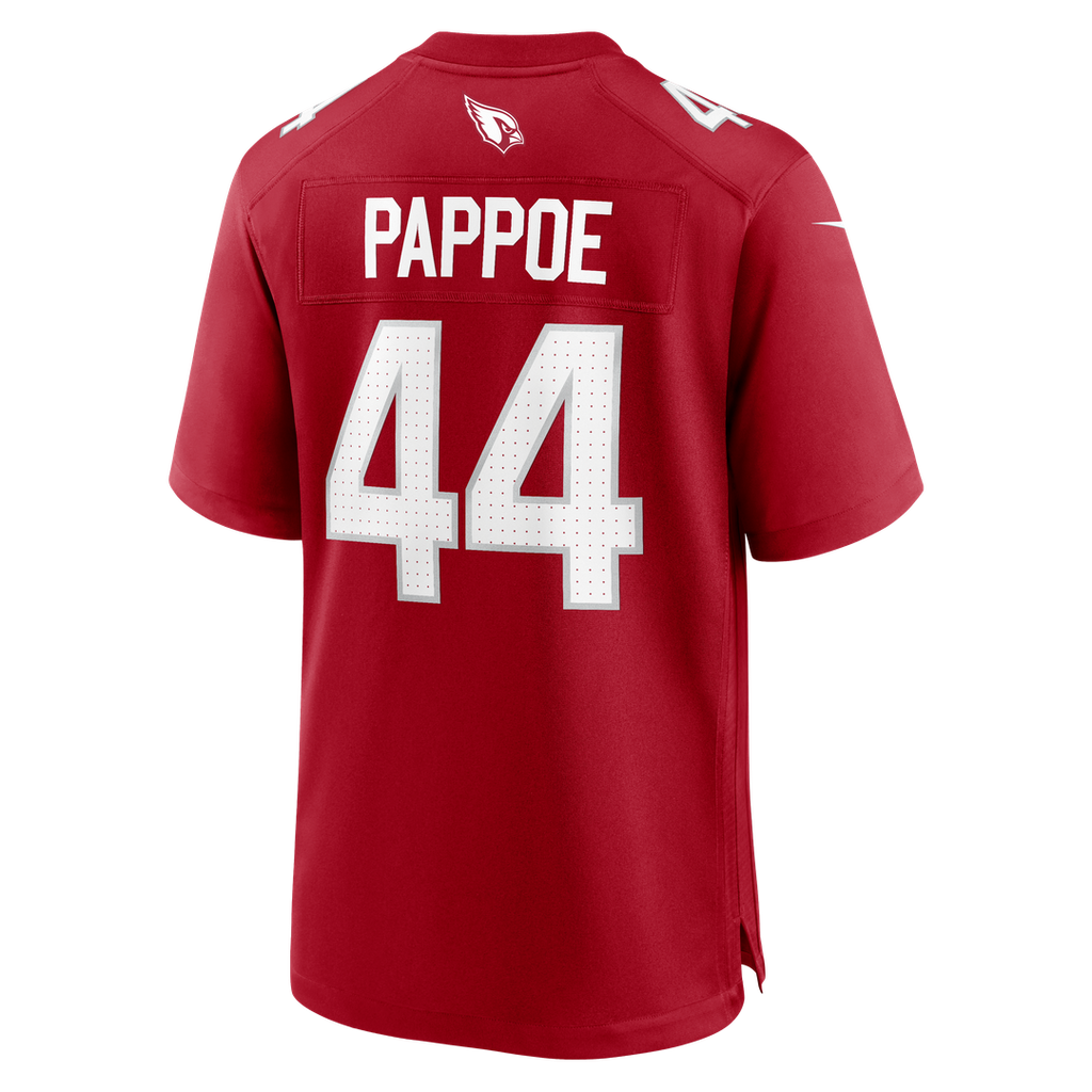 Arizona Cardinals Owen Pappoe Nike Cardinal Team Game Jersey