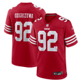 San Francisco 49ers Osa Odighizuwa Nike Scarlet Team Game Jersey