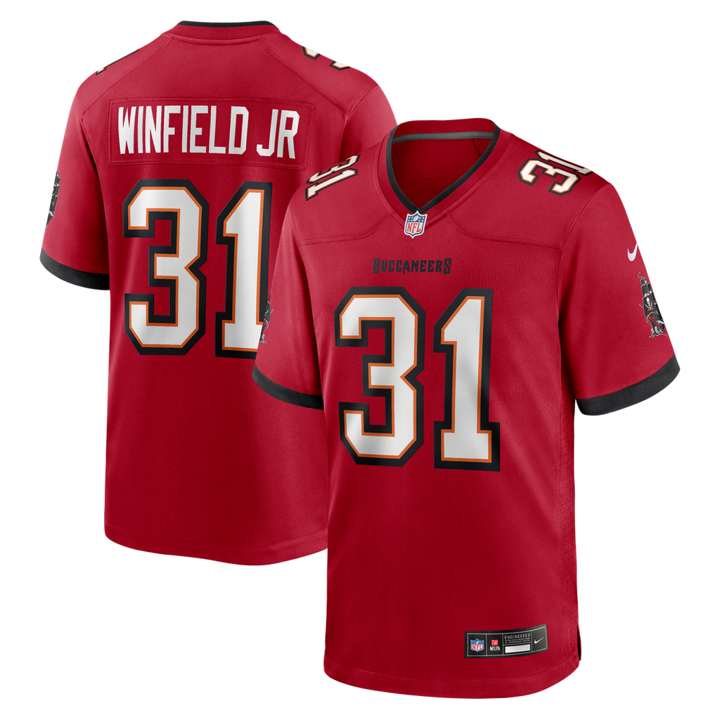 Tampa Bay Buccaneers Antoine Winfield Jr. Nike Red Game Jersey