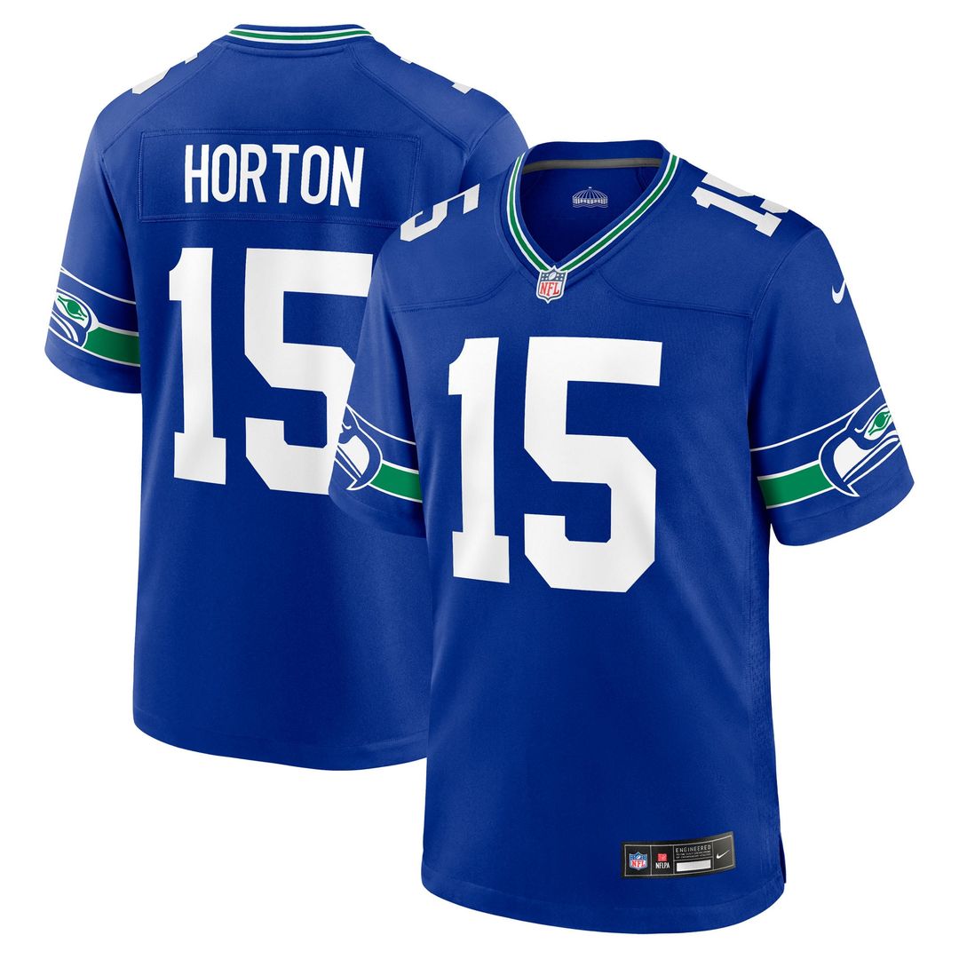 Seattle Seahawks Tory Horton Nike Royal Alternate Game Jersey