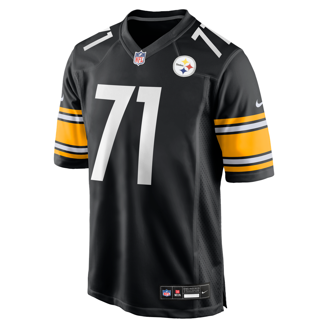 Pittsburgh Steelers Max Iheanachor Nike Black Team Game Jersey