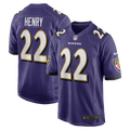 Baltimore Ravens Derrick Henry Nike Purple Game Player Jersey