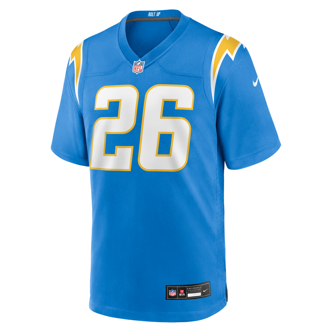 Los Angeles Chargers Asante Samuel Jr. Nike Powder Blue Game Player Jersey