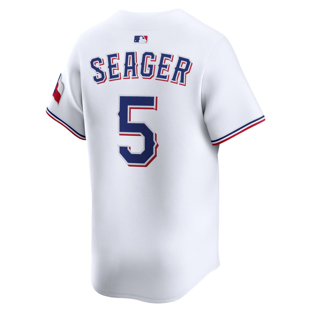 Texas Rangers Corey Seager Nike Gray Road Limited Jersey