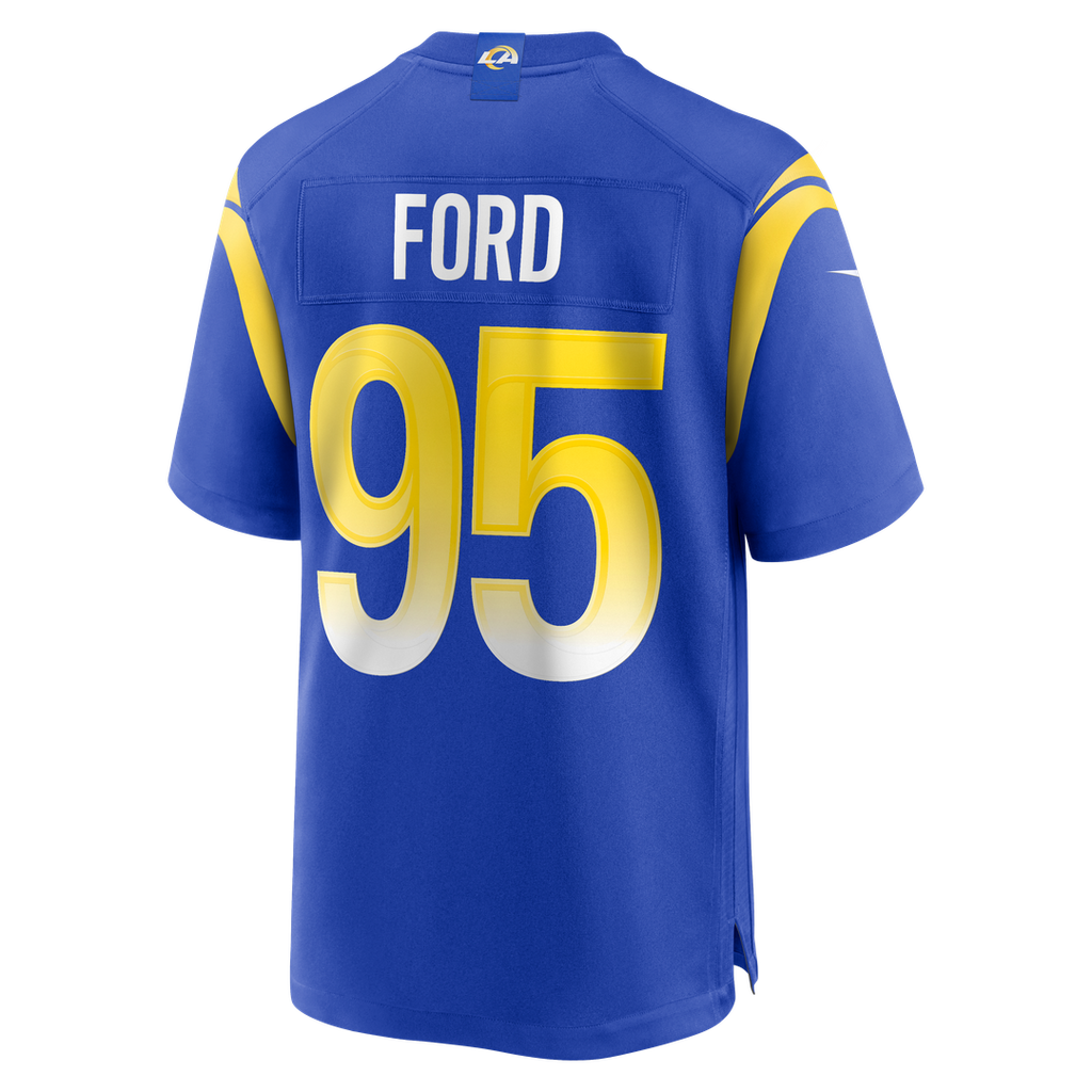 Los Angeles Rams Poona Ford Nike Royal Team Game Jersey