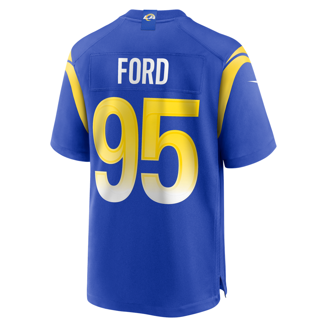Los Angeles Rams Poona Ford Nike Royal Team Game Jersey