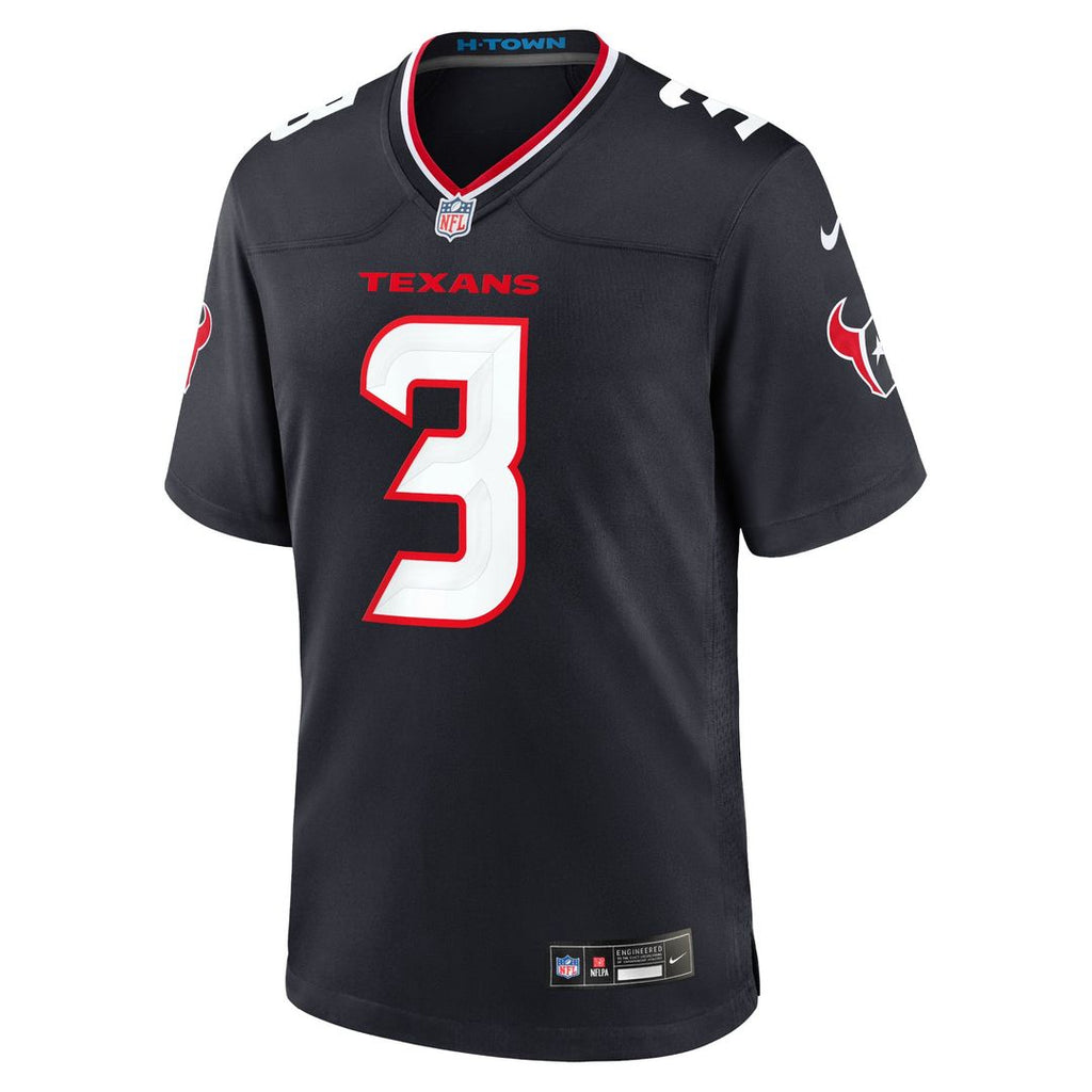 Houston Texans Tank Dell Nike White Game Jersey