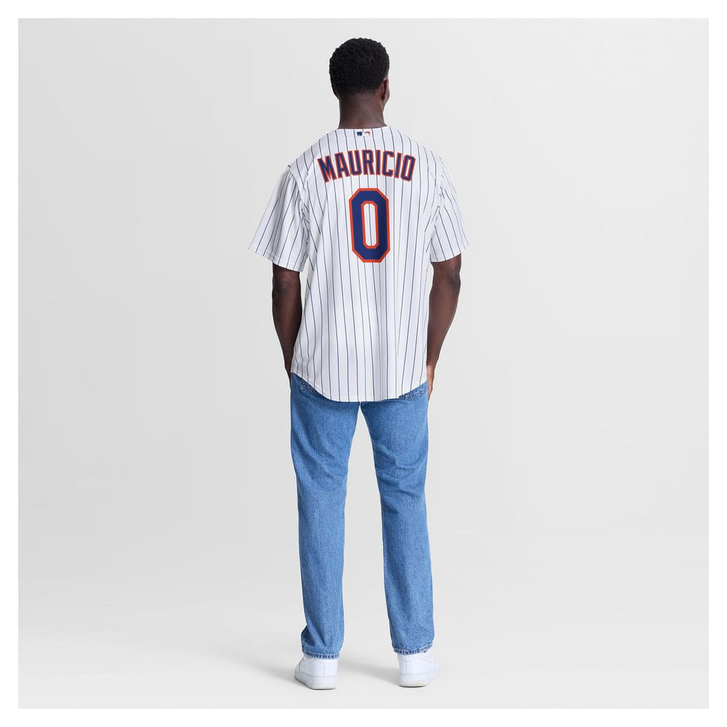 New York Mets Ronny Mauricio Nike White Home Replica Jersey