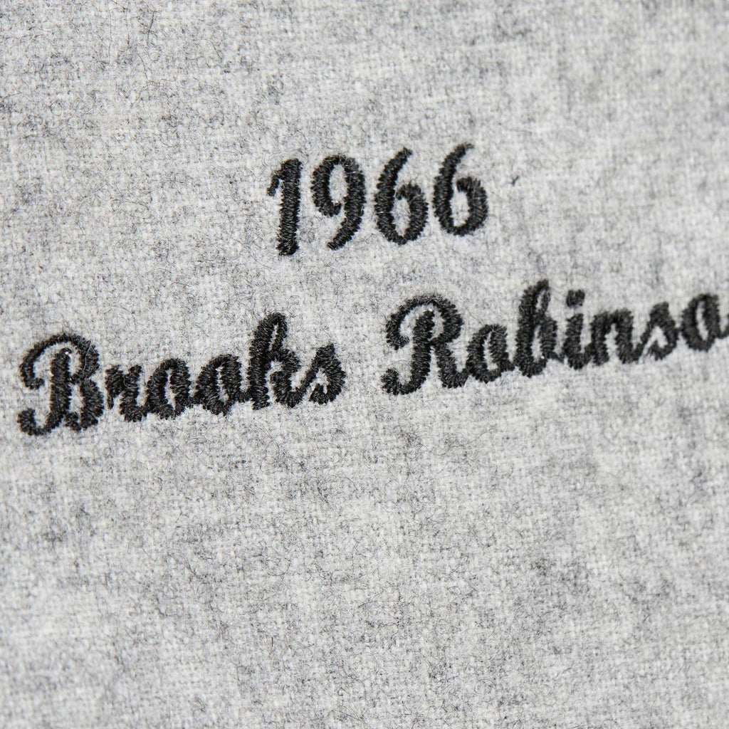 Baltimore Orioles Brooks Robinson Mitchell & Ness Gray Cooperstown Collection 1966 Authentic Jersey