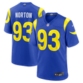 Los Angeles Rams Bill Norton Nike Royal Team Game Jersey