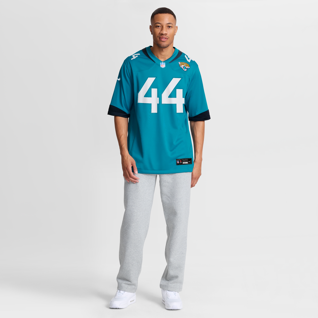 Jacksonville Jaguars Travon Walker Nike Black Player Game Jersey