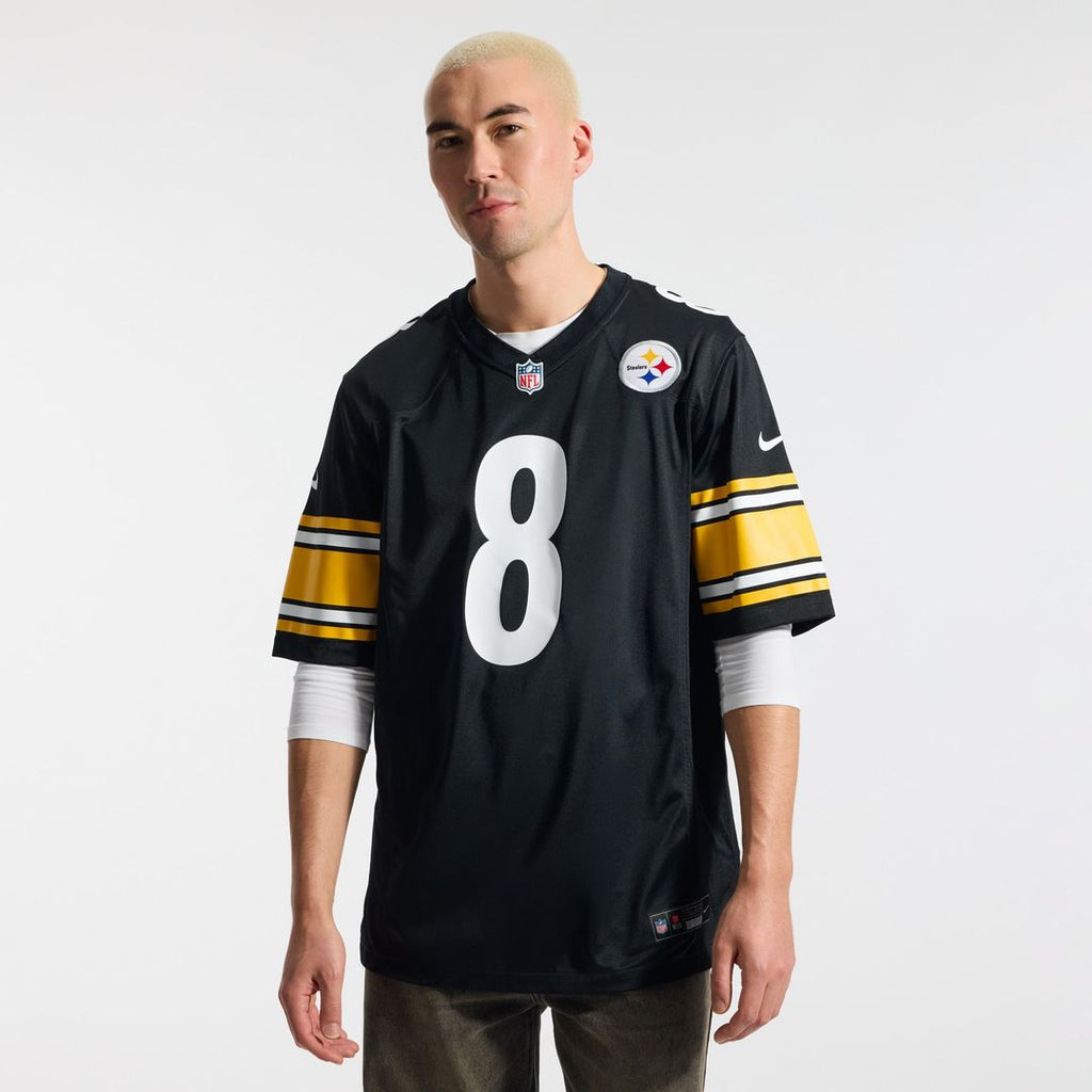 Pittsburgh Steelers Aaron Rodgers Nike White Game Jersey