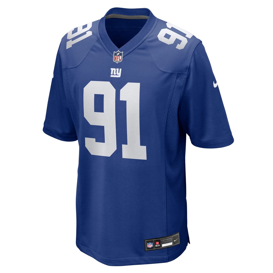 New York Giants Darius Alexander Nike Royal Team Game Jersey
