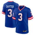 New York Giants Abdul Carter Nike Royal Alternate 2 Game Jersey