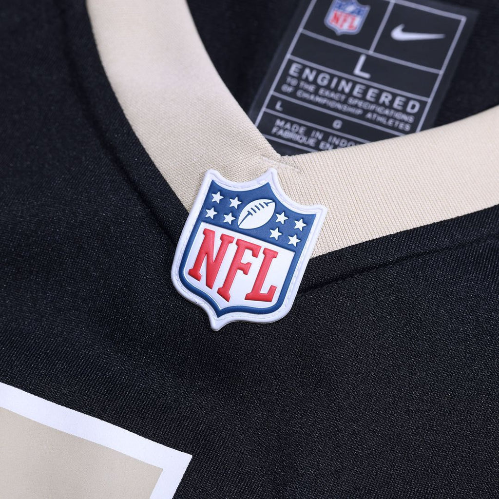 New Orleans Saints Khristian Boyd Nike Black Game Jersey