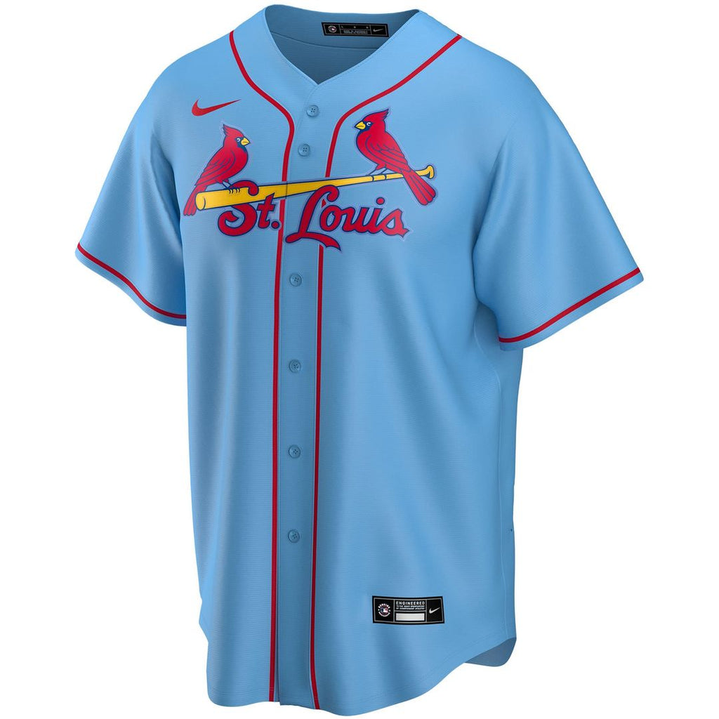 St. Louis Cardinals Nike White Home Replica Custom Jersey