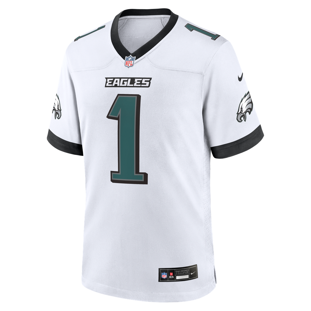 Philadelphia Eagles Jalen Hurts Nike Black Alternate Game Jersey